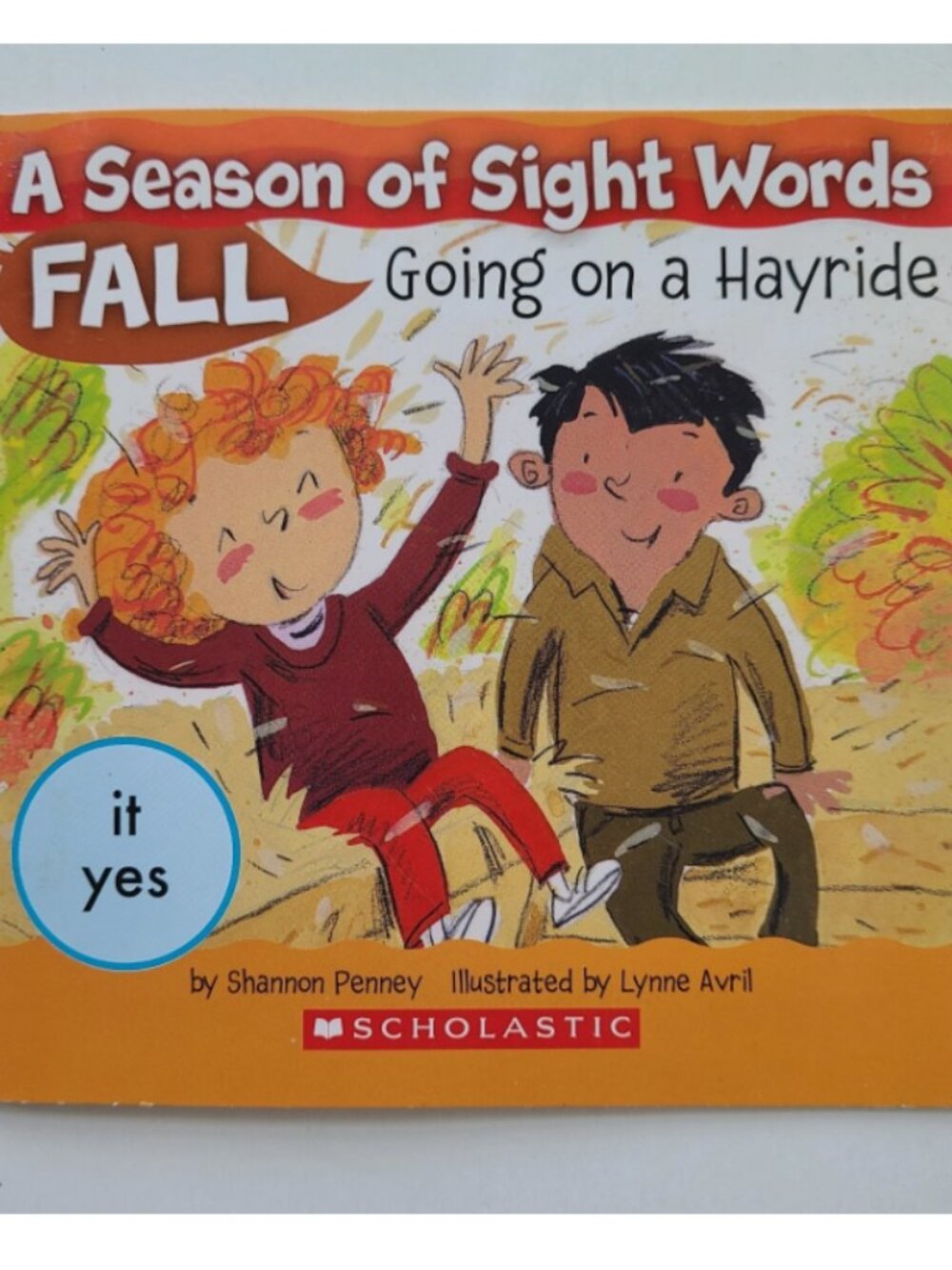 5/$15 Kids Book Going on a Hayride Season of Sight Words Fall It Yes Early Read